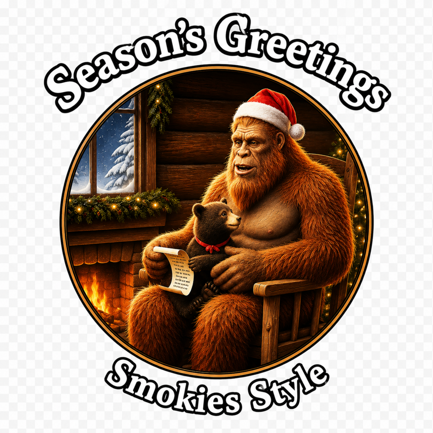 Bigfoot Santa