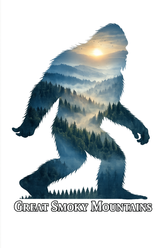 Bigfoot walking