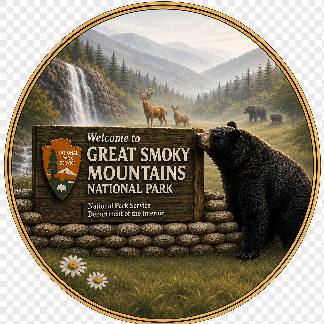 National Park Sign