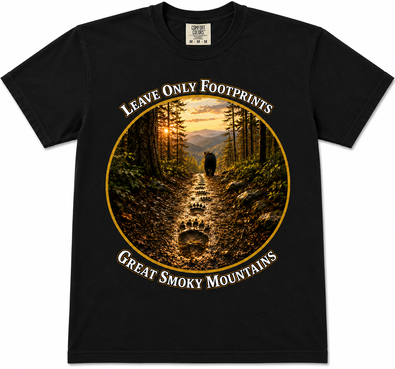 Leave Only Footprints - bear